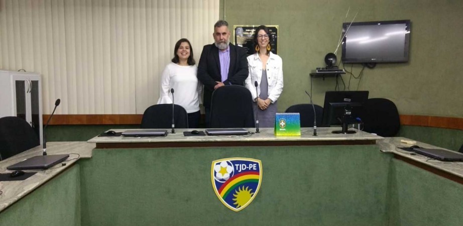 Reunião com o Presidente do TJD, Dr. Felipe Tadeu.